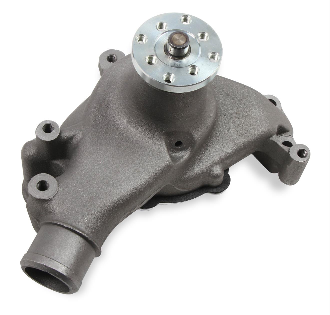 Mr. Gasket Mechanical Water Pumps 7012NG Pump, Mechanical, High-Volume, Long, Small Block, Iron, Black, Each thumbnail 4