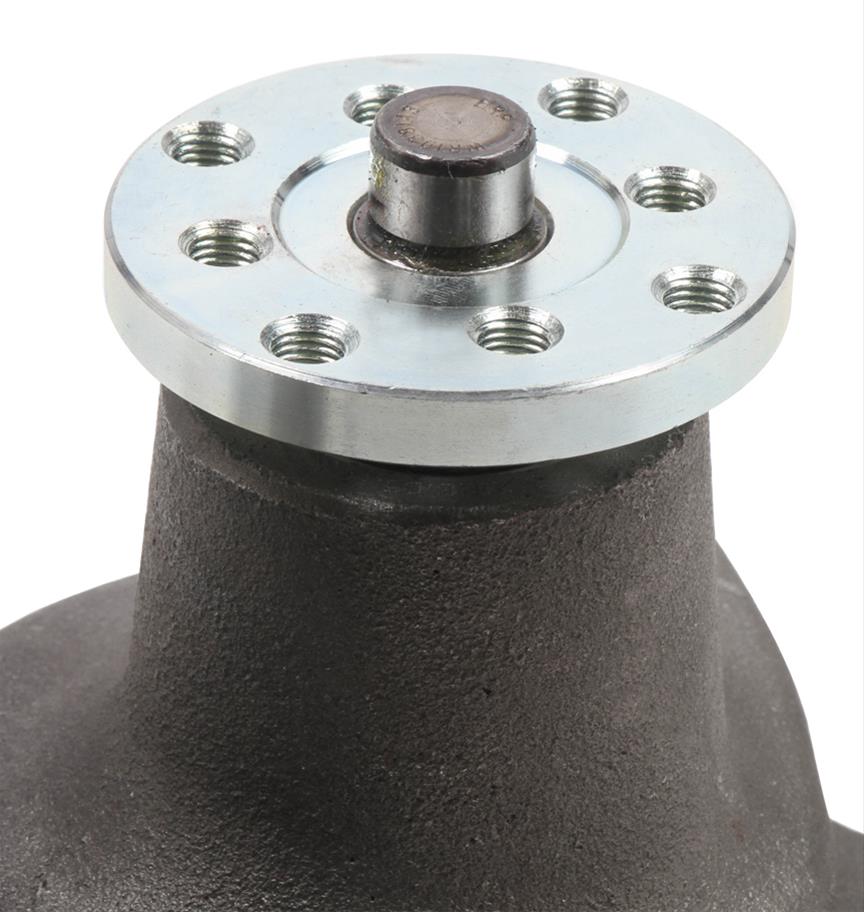 Mr. Gasket Mechanical Water Pumps 7012NG Pump, Mechanical, High-Volume, Long, Small Block, Iron, Black, Each thumbnail 8