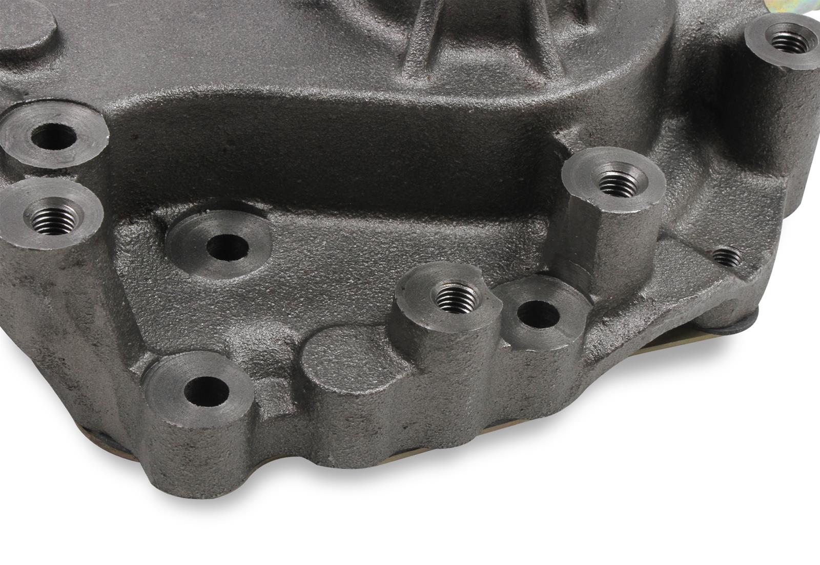 Mr. Gasket Mechanical Water Pumps 70130NG Pumps, Mechanical, High-volume, Clockwise Rotation, Iron, Natural, Left Side Inlet Design, Ford, 5.0L, 5.8L, Each thumbnail 4