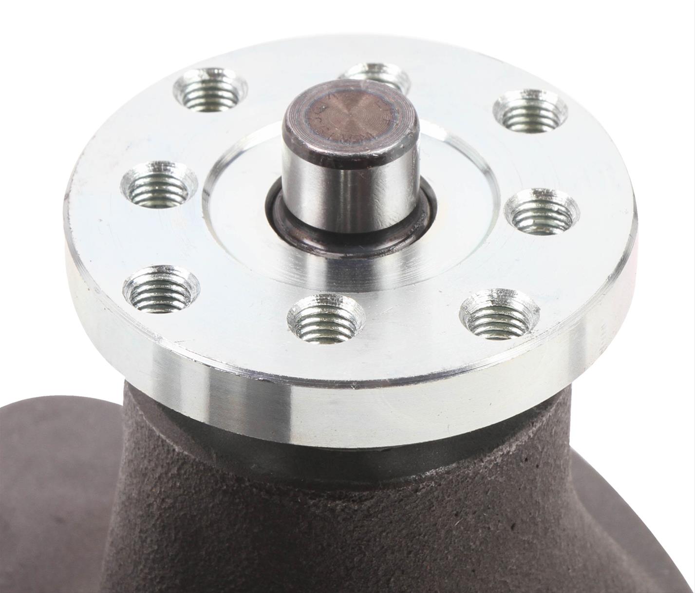 Mr. Gasket Mechanical Water Pumps 7016NG Pumps, Mechanical, High-volume, Clockwise Rotation, Iron, Natural, Long Style, Chevrolet, Big Block, Each thumbnail 7