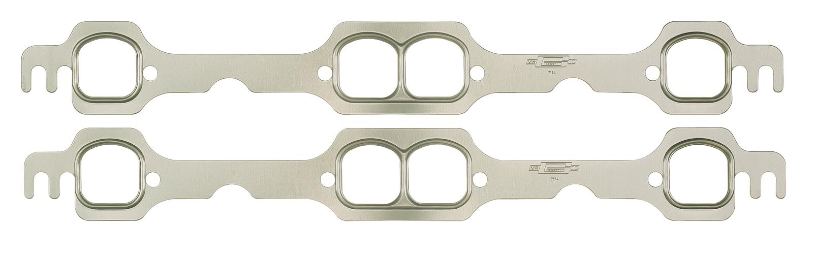 Mr. Gasket Embossed Aluminum Exhaust Gaskets 7154A Free Shipping on
