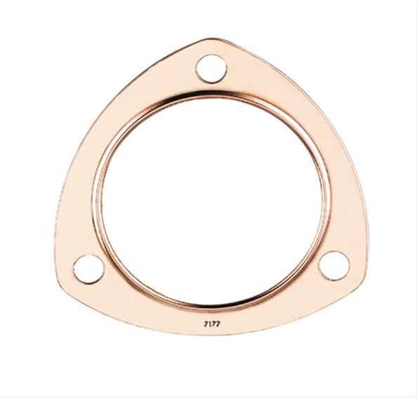 Mr. Gasket CopperSeal Collector Gaskets 7177MRG Gasket, CopperSeal, 3-Hole, 3 in. Inside Diameter, Each