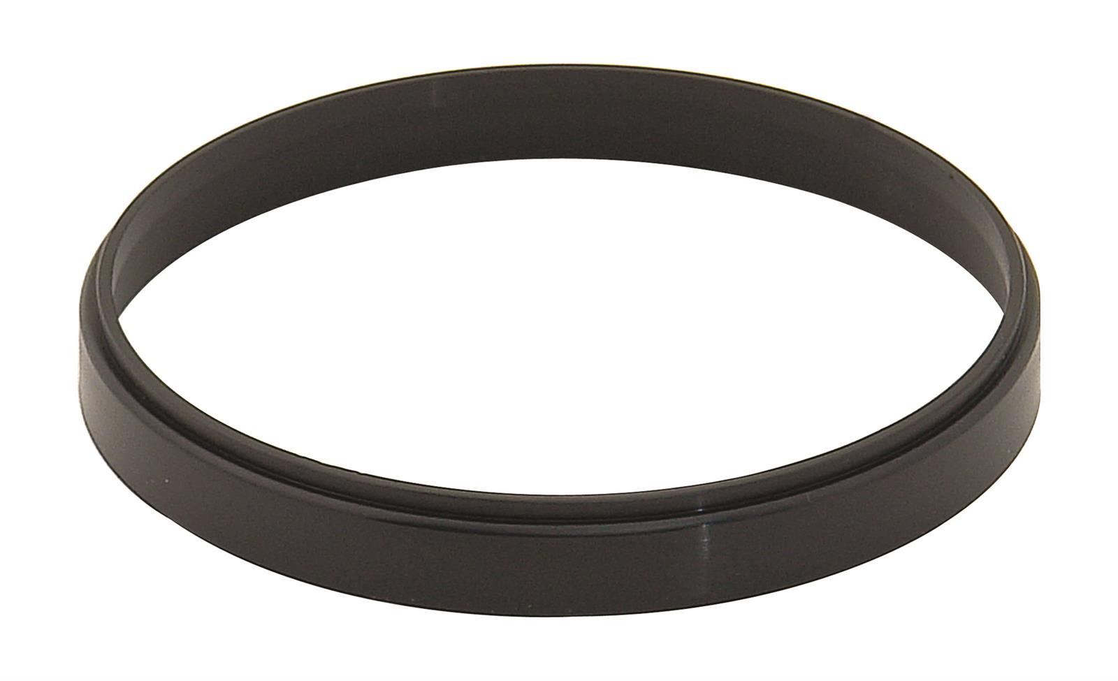 Mr. Gasket Air Cleaner Spacers 9340 Filter Assembly Spacer, Plastic, Black, 0.500 in. High, 5 1/8 in. Neck, Each