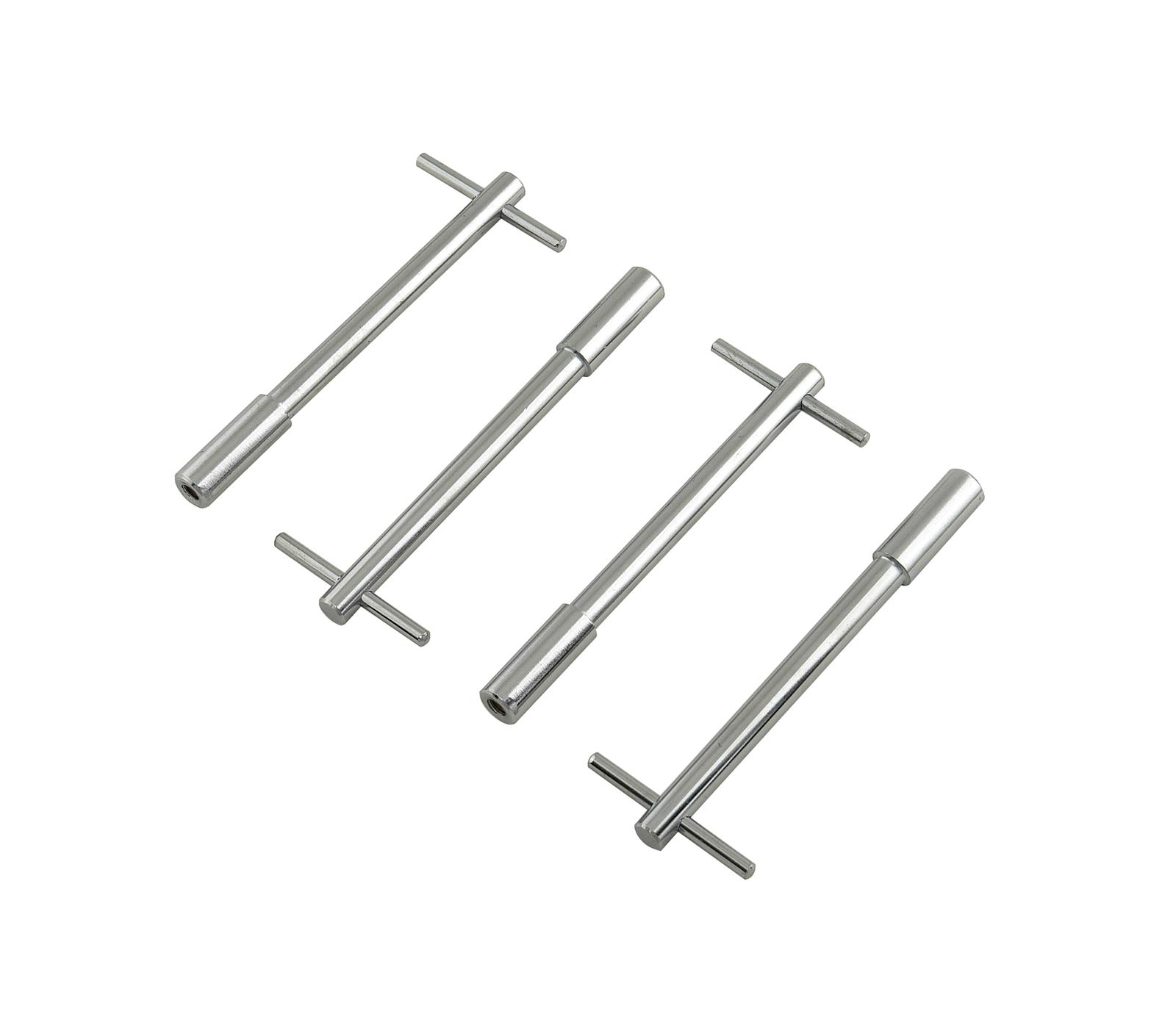 Mr. Gasket Chrome Valve Cover Wing Bolts 9820 Bolt/Stud, T-Bar Bolts, L-5 in., Set of 4