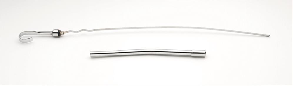 Mr. Gasket Engine Oil Dipsticks and Tubes 9898 Dipstick/Tube; Dipstick & Tube; Chrome Plated;