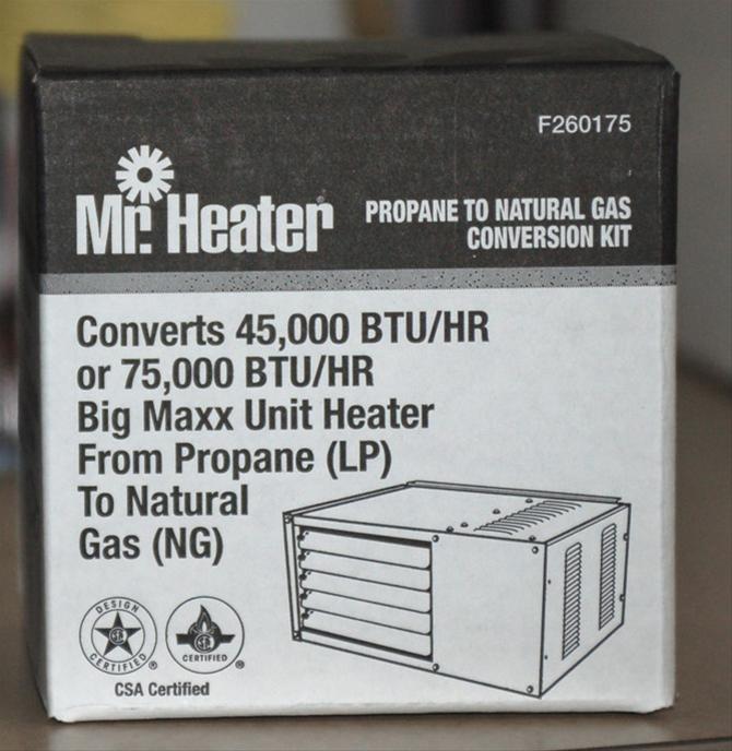 Mr. Heater F260175 Mr. Heater Fuel Conversion Kits | Summit Racing