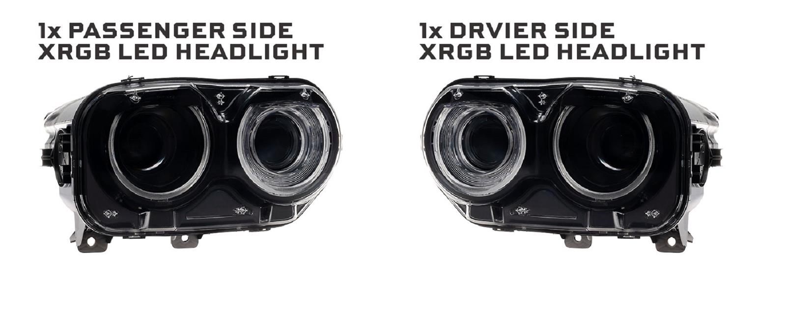 フェラーリ　スタンドライト Morimoto LF495 Morimoto XRGB LED Headlights | Summit Racing