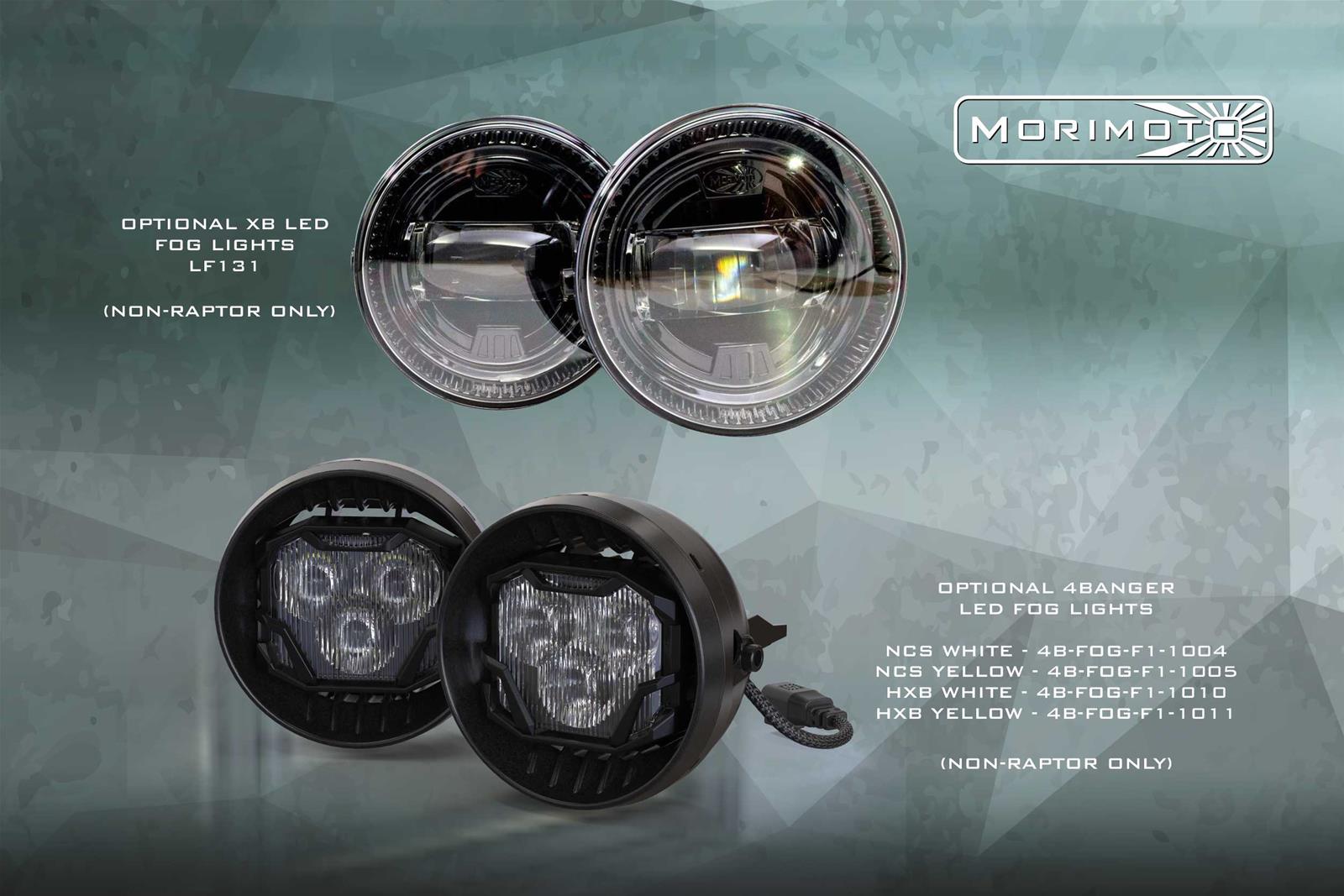 Morimoto LF506-A-ASM Morimoto XB LED Headlights | Summit Racing