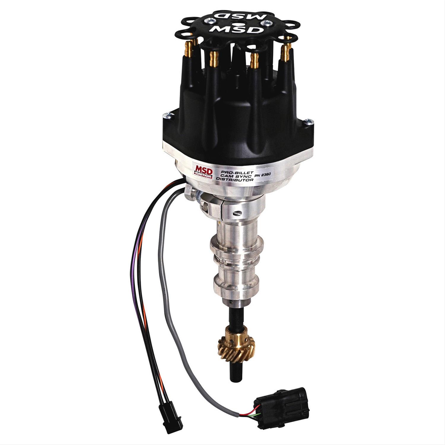 Msd ignition 2360 msd pro billet cam sync distributors summit racing