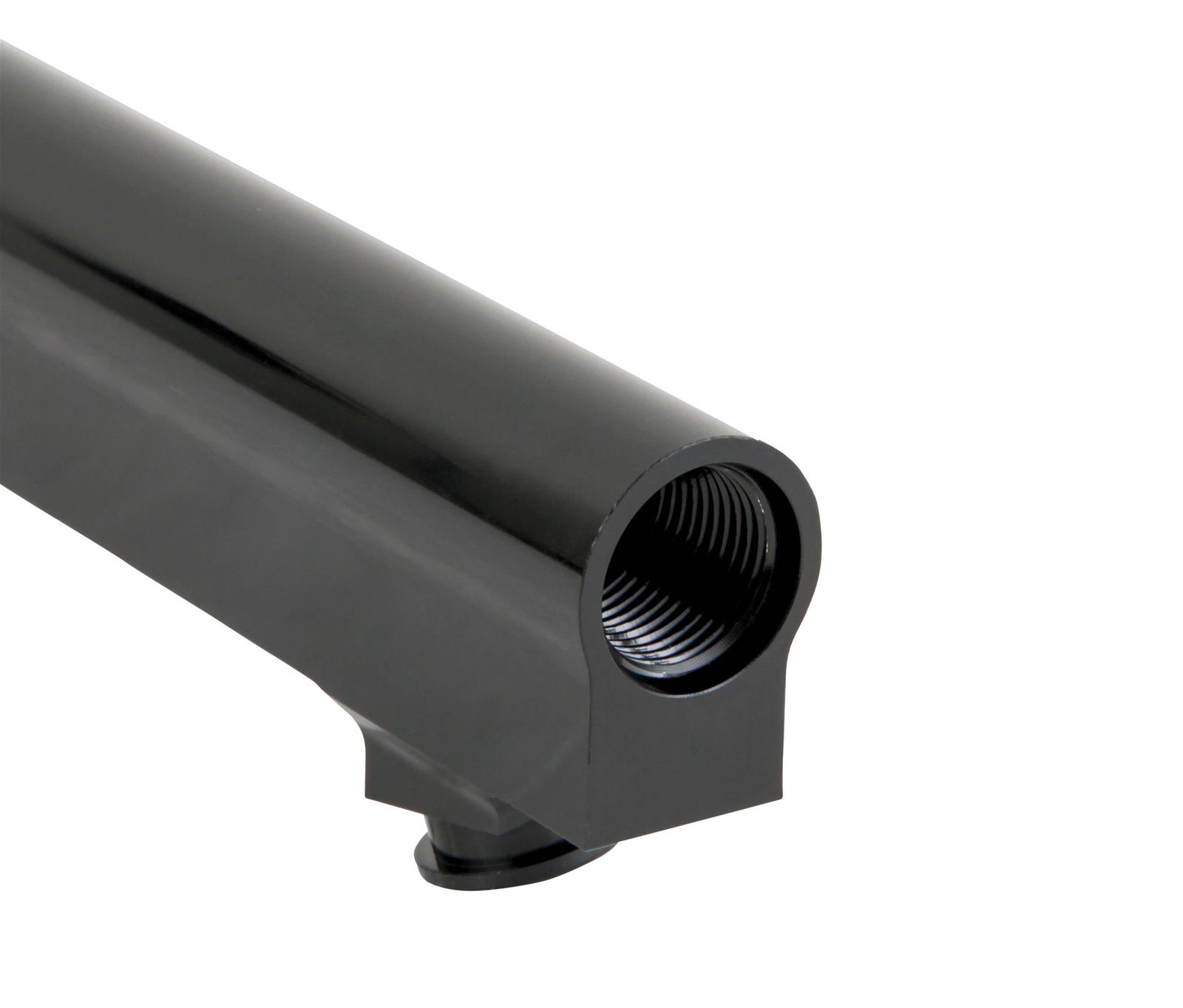 MSD Atomic EFI Billet Fuel Rails 2720 Rails, EFI, Aluminum, Black Anodized, for use with LS1/2/6 AirForce Manifold, Kit