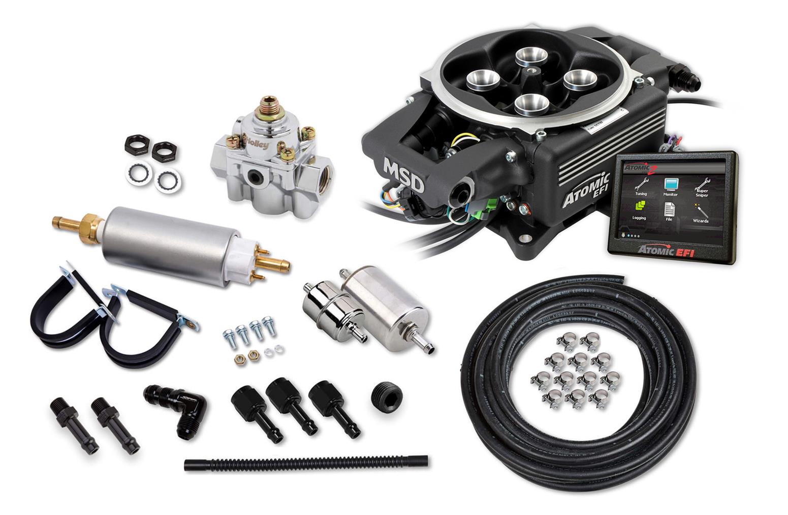 MSD Ignition 2900-2BK MSD Atomic 2 EFI Throttle Body Master Kits | Summit  Racing