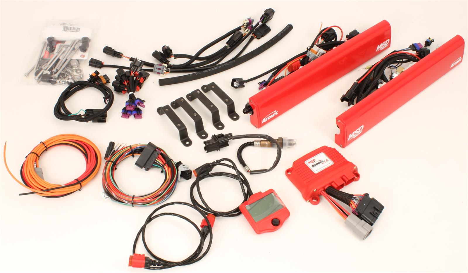 MSD Ignition 2958 MSD Atomic LS EFI Fuel Injection Systems Summit Racing