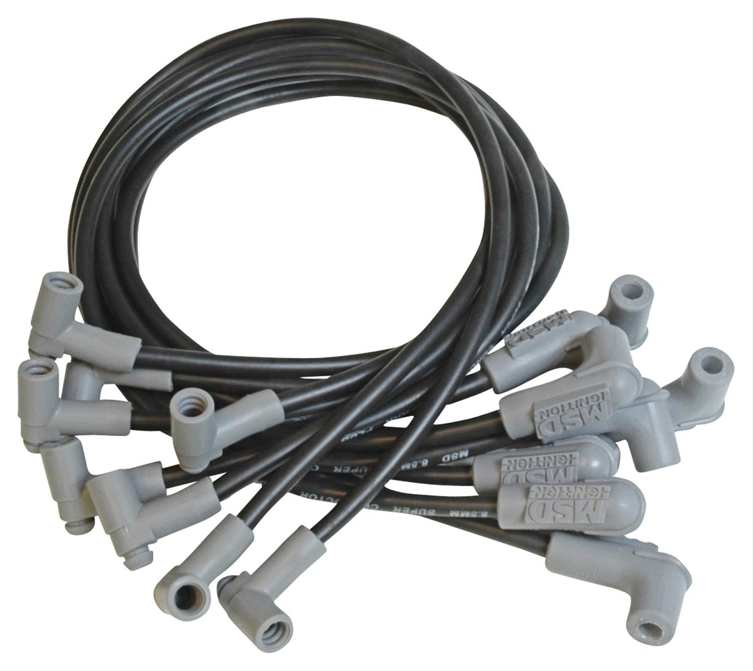 MSD Ignition 31293 MSD 8.5mm Super Conductor Spark Plug Wire Sets ...