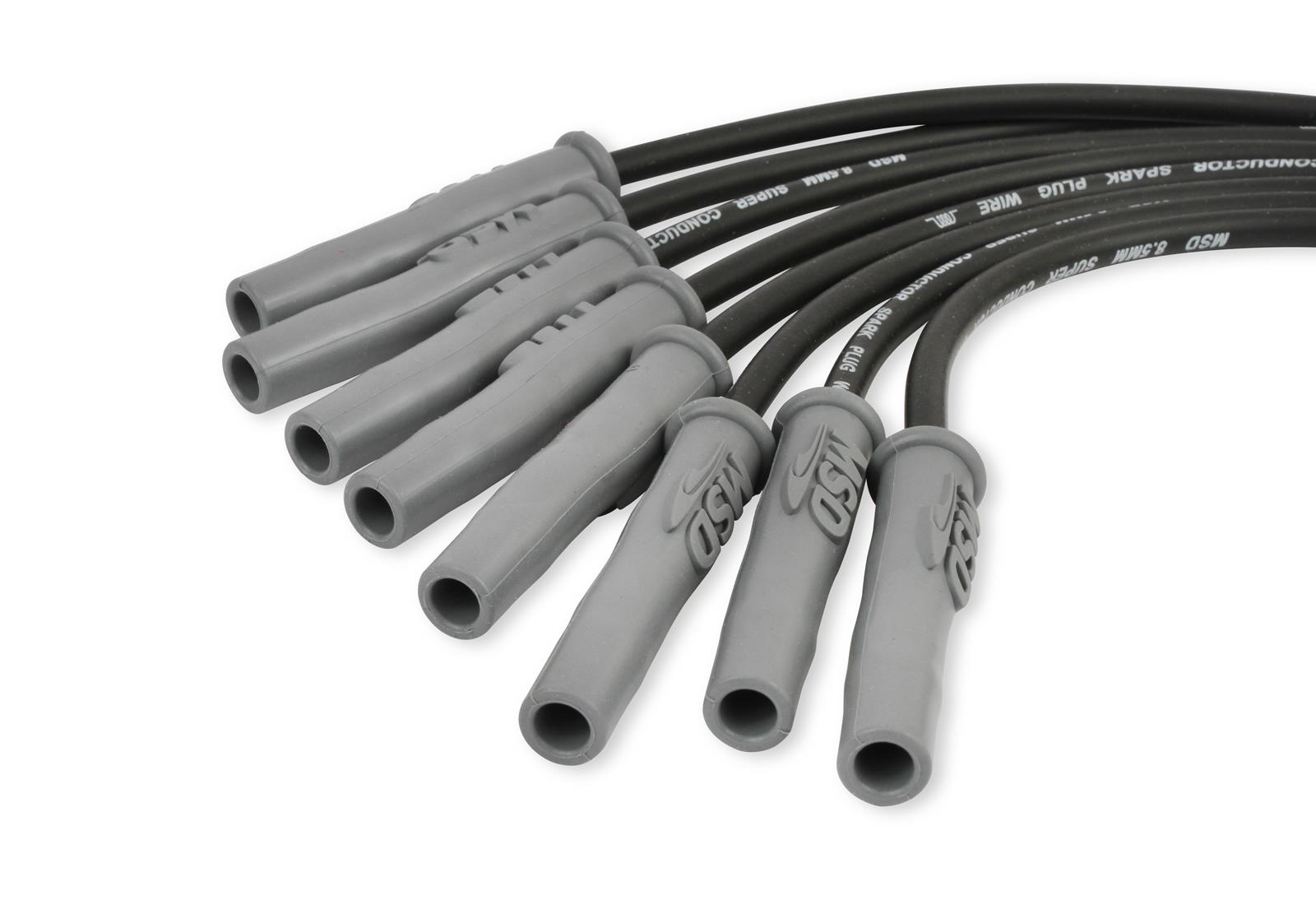 FORD MSD Ignition 31633 MSD 8.5mm Super Conductor Spark Plug Wire Sets