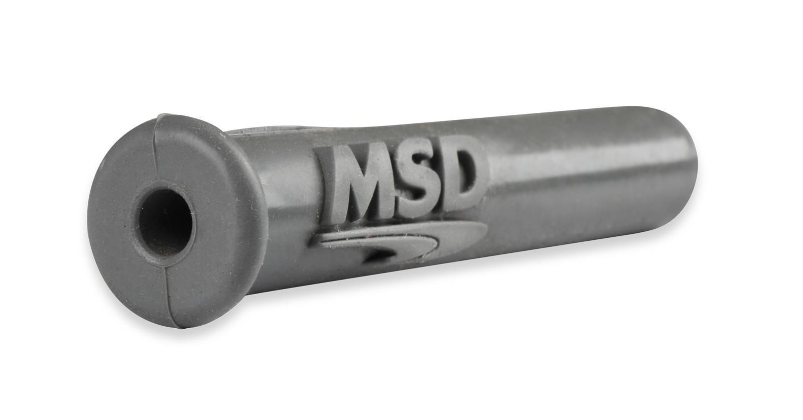 MSD Replacement Boots 34564 Spark Plug Straight, Gray Silicone, Set of 50 thumbnail 3
