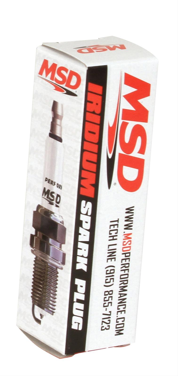 MSD Ignition 3744 MSD Iridium Spark Plugs Summit Racing