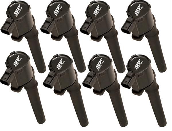 MSD Street Fire Coils 55148 Ignition Coil, Fire, Coil Pack, Black, Ford, 4-Valve, V8, Set of 8 thumbnail 2