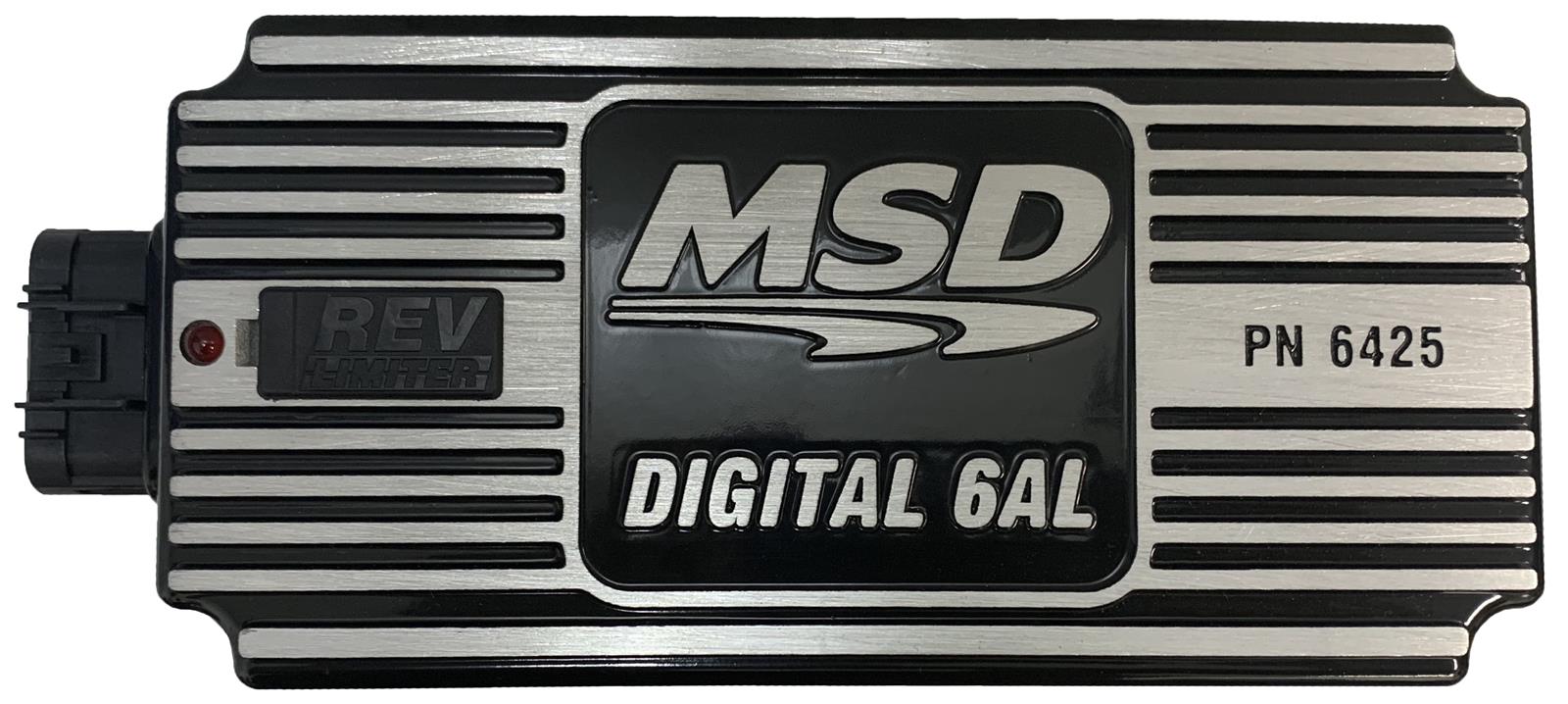 MSD 64253 Black 6AL Digital Ignition w/Rev Control 