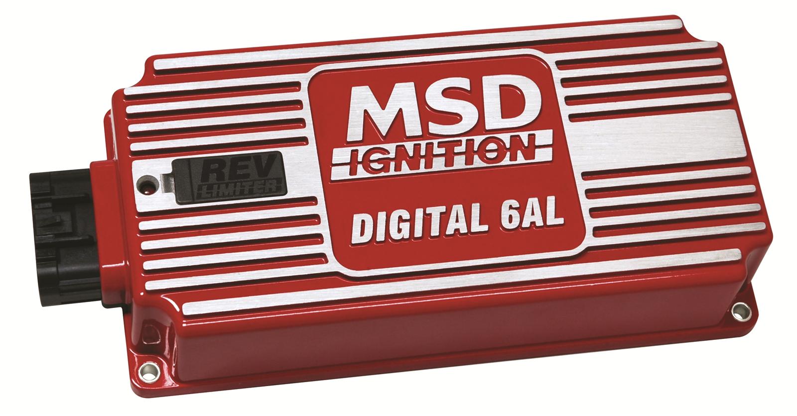 MSD Ignition 6425 Digital 6AL Ignition Controllers with Rev Limiter 