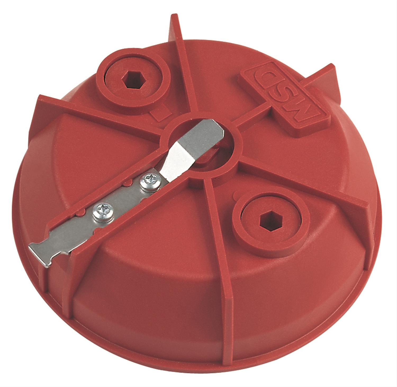 MSD Distributor Rotors 7424 Rotor, Brass Contact, Pro-Cap Front Drive, Each