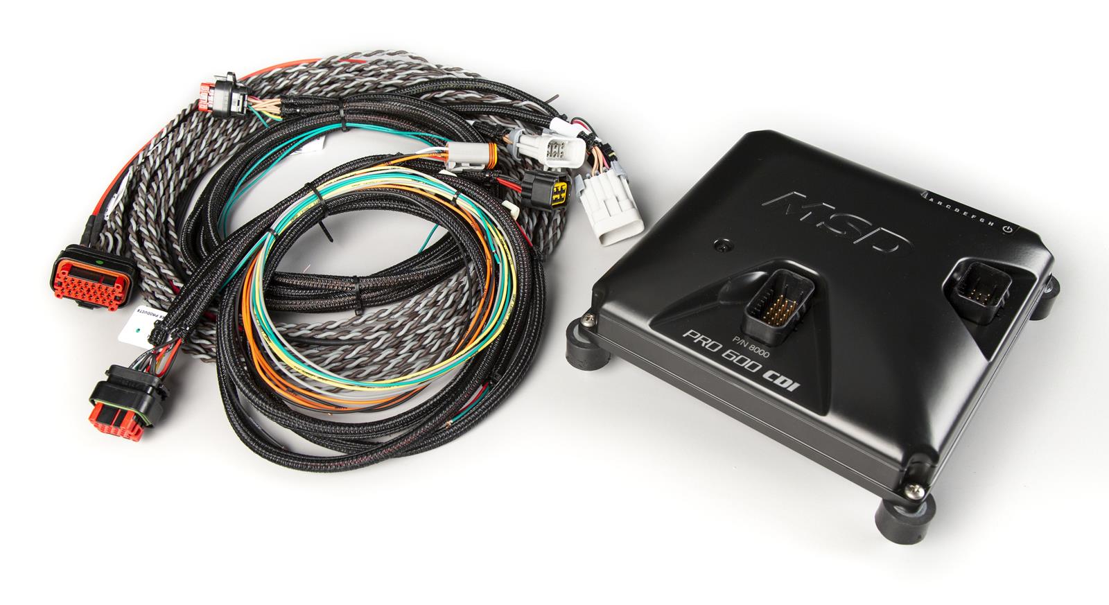 MSD Pro 600 CDI Ignition Boxes 8000 Box, CDI, Capacitive Discharge, Digital, 250-400 Millijoules Adjustable, Black, Universal, Each thumbnail 6