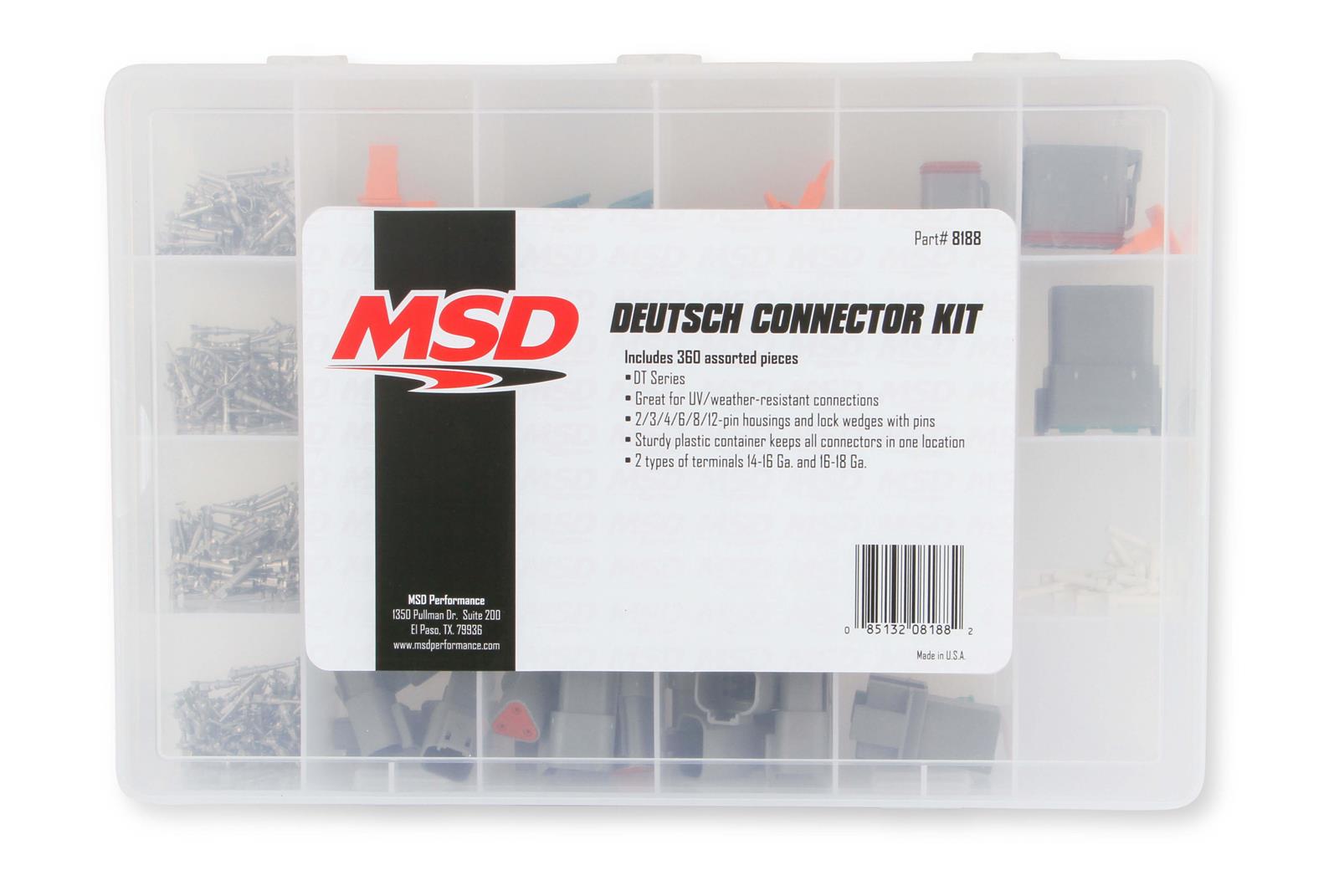 MSD Deutsch Connector Kit MSD Deutsch Connector Kit