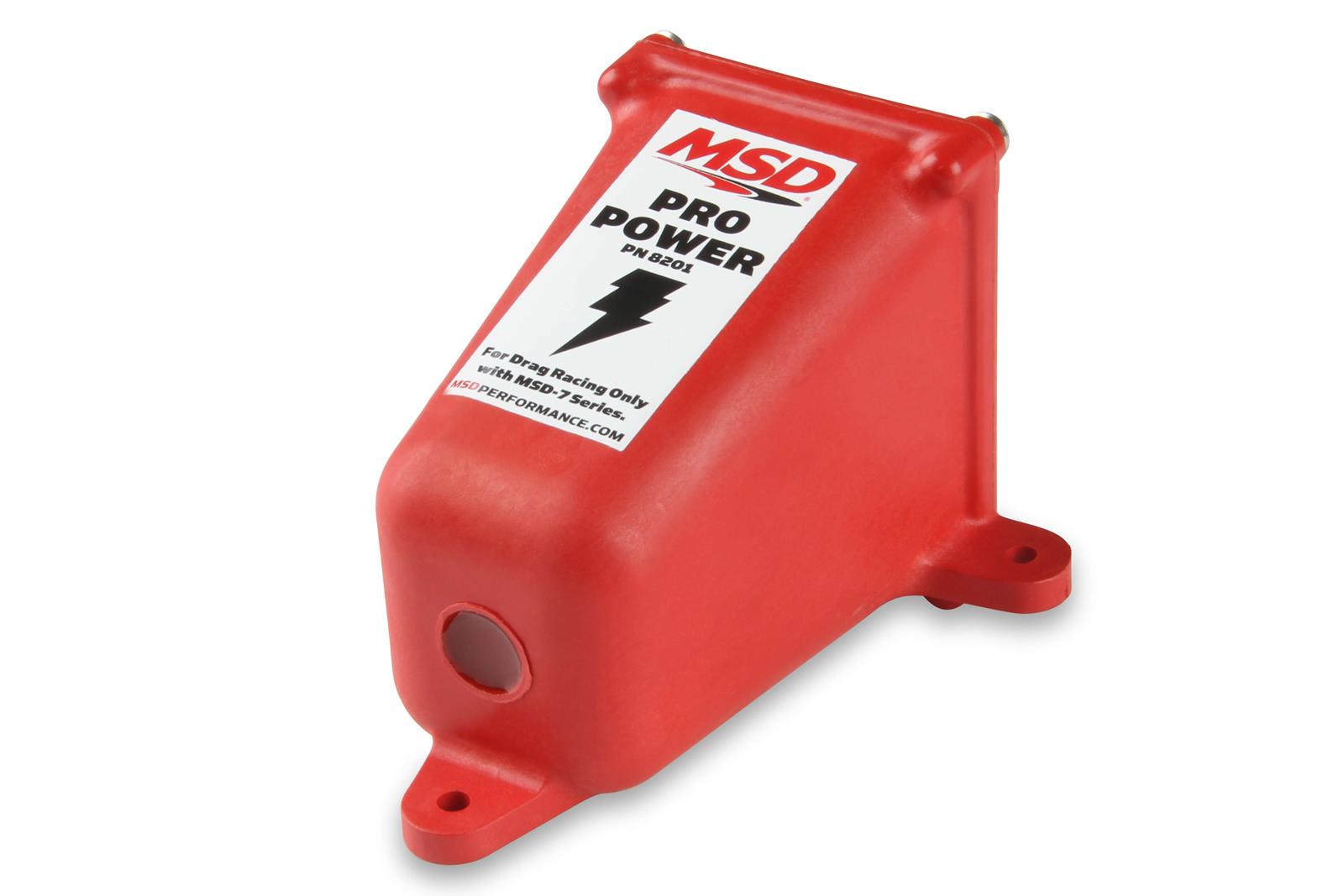 MSD Pro Power Coils 8201 Ignition Coil, Power, Remote Mount, Red, 43,000 V, Each thumbnail 4