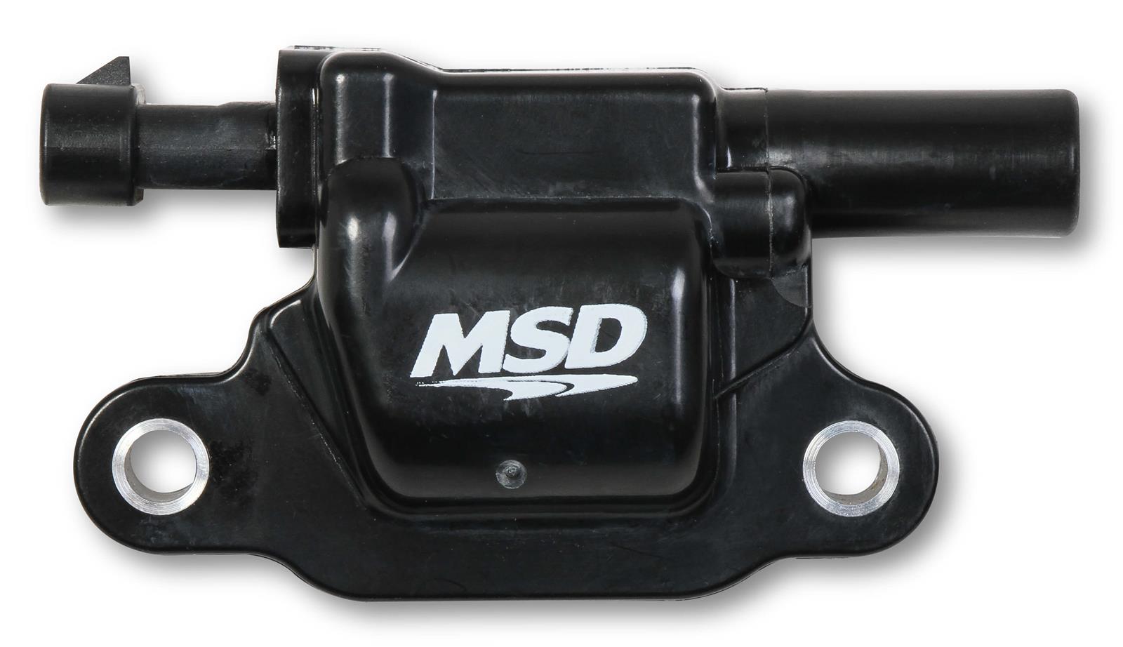 MSD Blaster OEM Replacement Coils 826683 Ignition Coil, OEM, Coil Pack, Epoxy, Female/Socket, Black, Square, Cadillac, Chevrolet, GMC, Set of 8