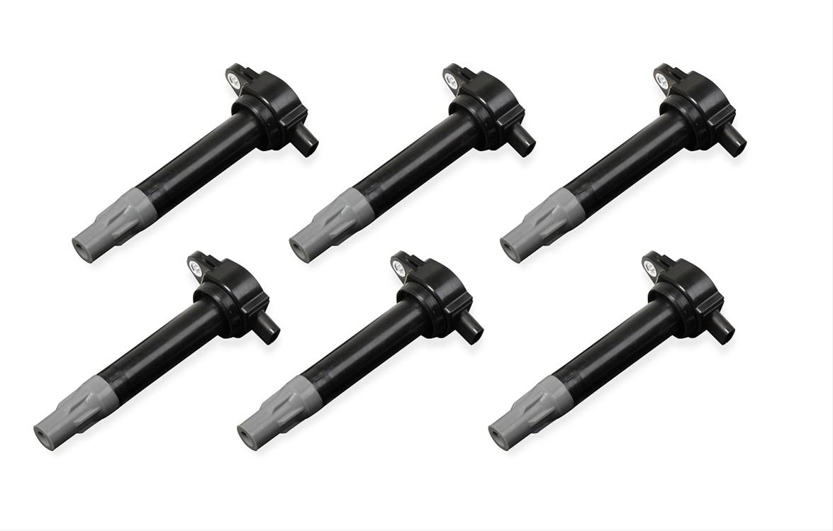 MSD Blaster OEM Replacement Coils 827263 Ignition Coil, Blaster, Epoxy, Black, Chrysler, Dodge, Jeep, Set of 6