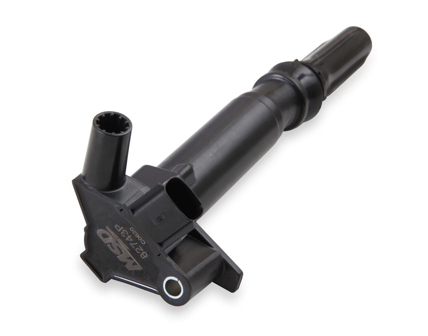MSD Blaster OEM Replacement Coils 82743P Ignition Coils, Replacement, Passenger Side, Black, Ford, 6.2L, Each thumbnail 4
