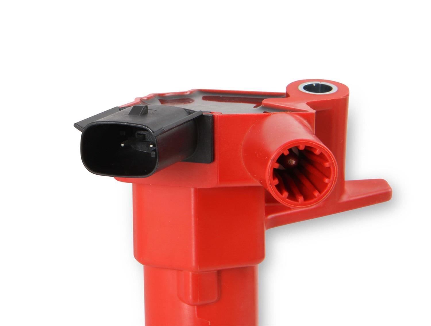 MSD Blaster OEM Replacement Coils 8274D Ignition Coils, Replacement, Driver Side, Red, Ford, 6.2L, Each thumbnail 6