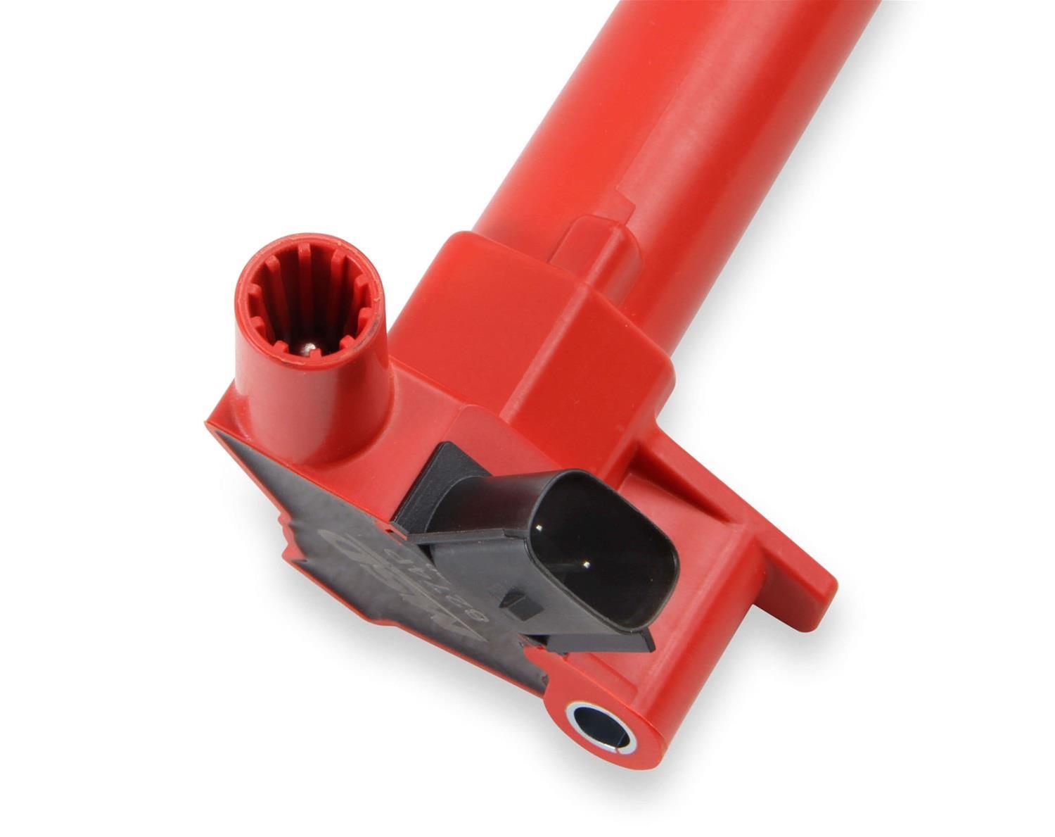 MSD Blaster OEM Replacement Coils 8274P Ignition Coils, Replacement, Passenger Side, Red, Ford, 6.2L, Each thumbnail 4