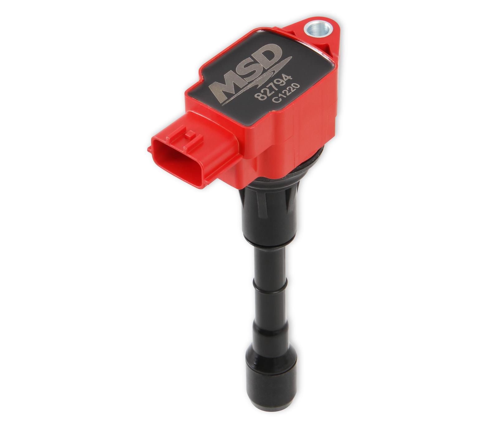 MSD Blaster OEM Replacement Coils 827946 Ignition Coils, Blaster, Coil Pack, Epoxy, Red, Infiniti, Nissan, Set of 6 thumbnail 3