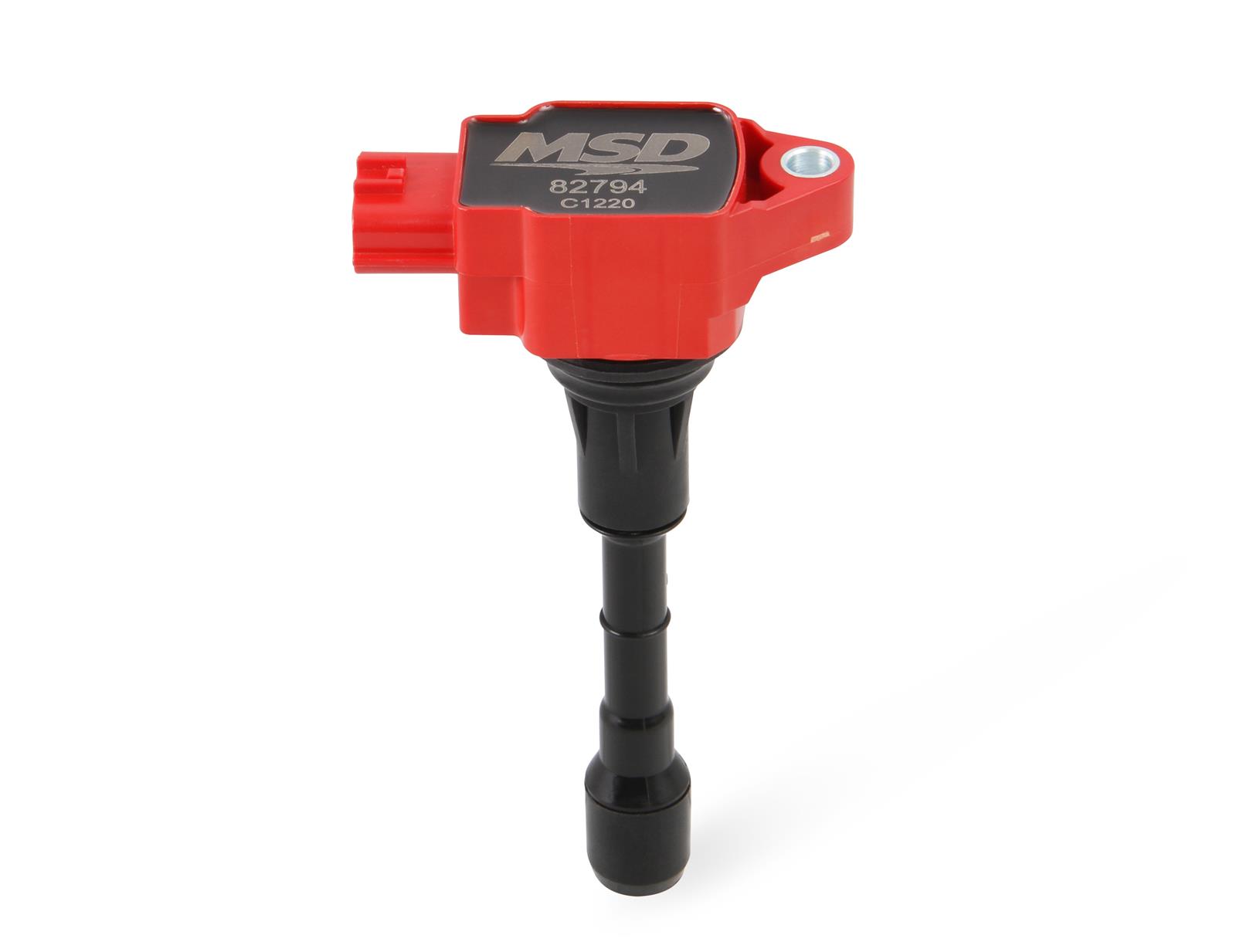 MSD Blaster OEM Replacement Coils 827946 Ignition Coils, Blaster, Coil Pack, Epoxy, Red, Infiniti, Nissan, Set of 6 thumbnail 5