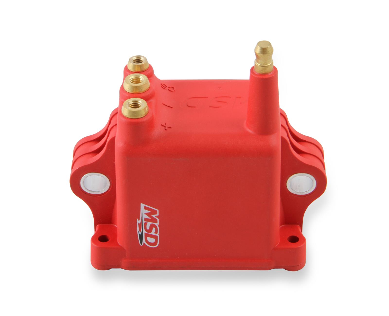 MSD Pro 600 CDI Ignition High-Output Coils 82808 Coils, High-Output, Coil Pack Style, Male/HEI, 50,000 V, Rectangular, Red, Set of 8 thumbnail 8