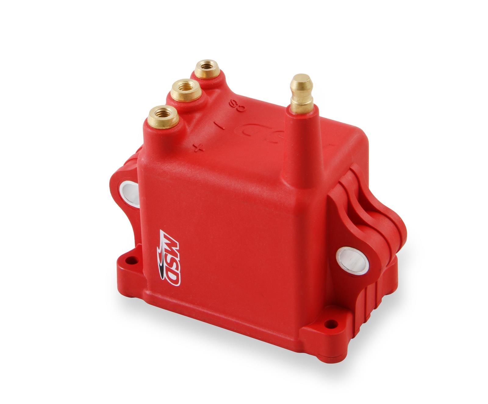 MSD Pro 600 CDI Ignition High-Output Coils 8280 Coils, 600, High Output, Coil Pack, Red, Universal, Each thumbnail 5