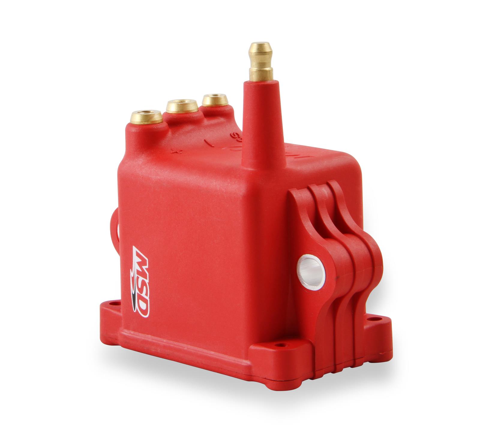 MSD Pro 600 CDI Ignition High-Output Coils 8280 Coils, 600, High Output, Coil Pack, Red, Universal, Each