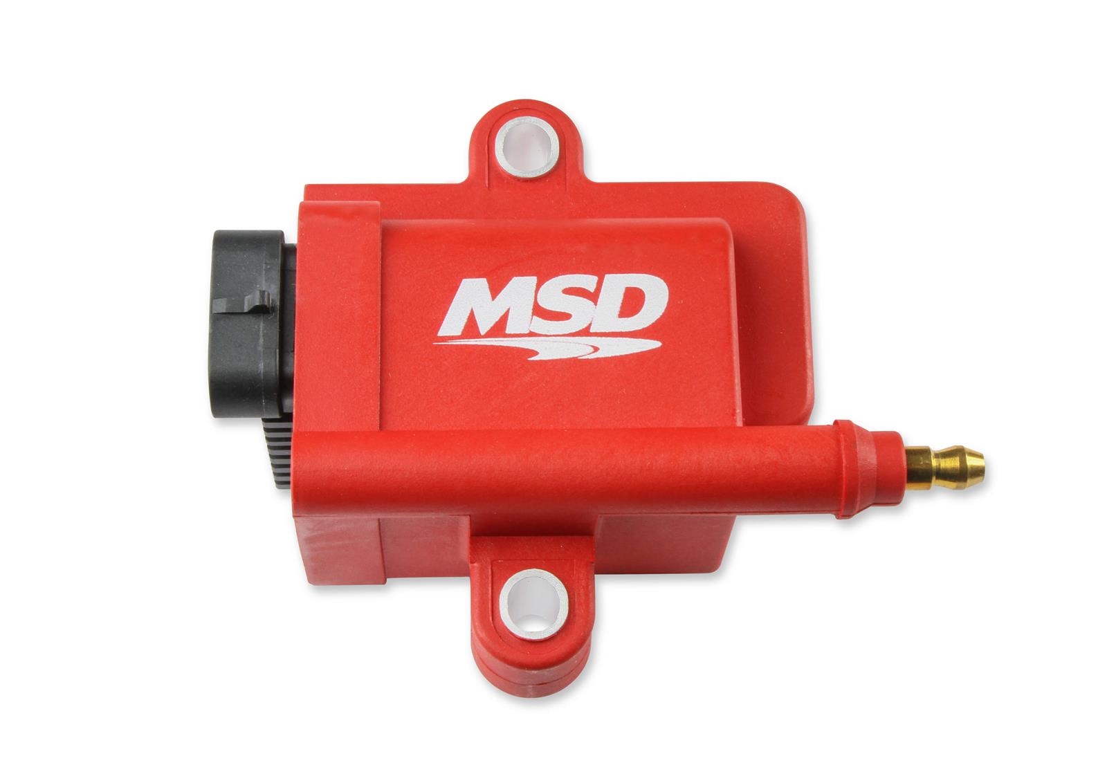 MSD Smart Coils 8289-KIT Ignition Coil, Coil, Coil Pack, Epoxy, Female/Socket, Red, Square, Kit thumbnail 4