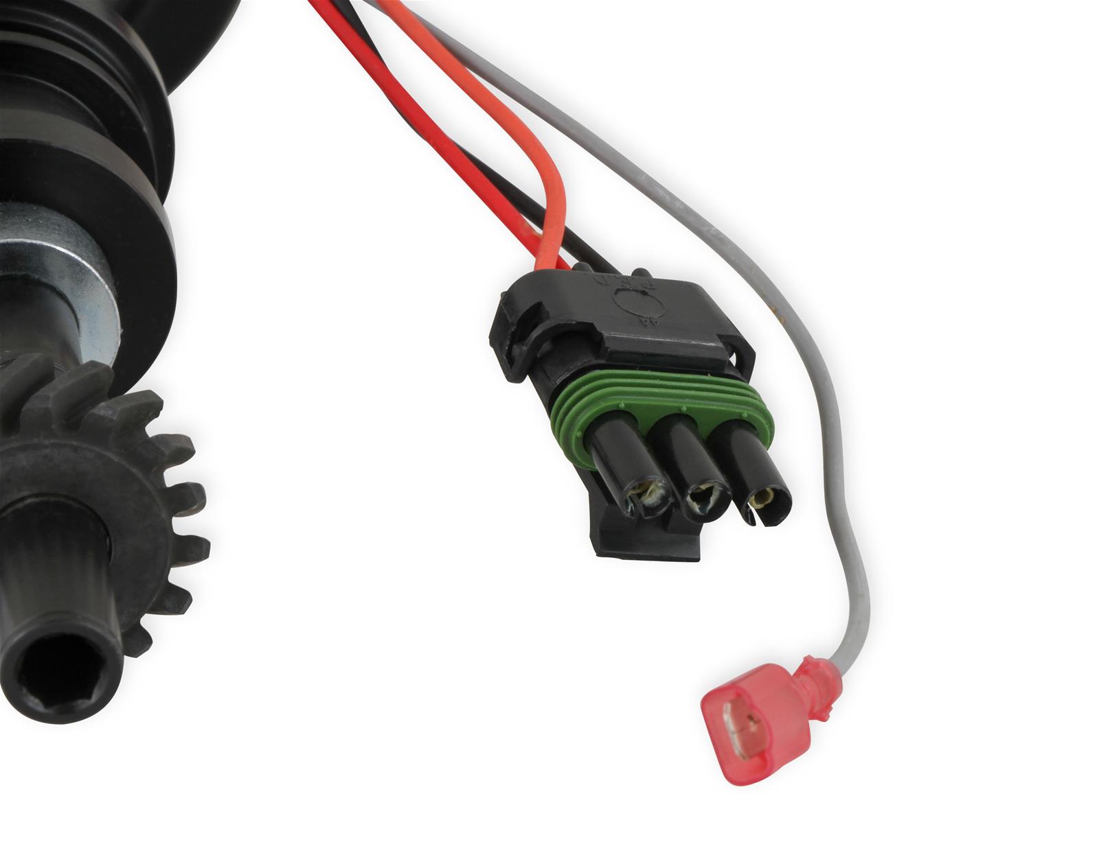 MSD Pro-Billet Ready-to-Run Marine Distributors 835071 Distributors, Ready-To-Run Marine, Magnetic Trigger, Mechanical Advance, Black Small Diameter Cap, Ford, 351C, 351M, 400, 429, 460, Each thumbnail 8