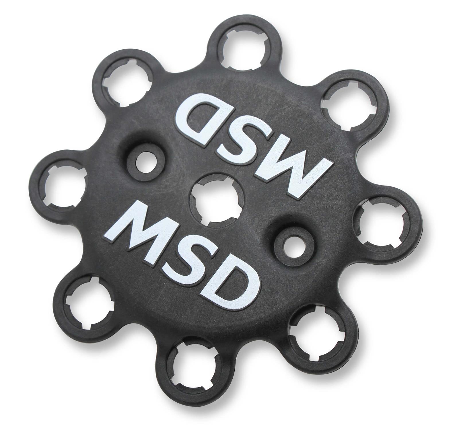 MSD Pro-Billet Ready-to-Run Distributors 83605 Distributor, Ready-To-Run, Magnetic Trigger, Male/HEI, Standard Rotation, Black Cap, Billet Aluminum Housing, Natural, Chevy, Each