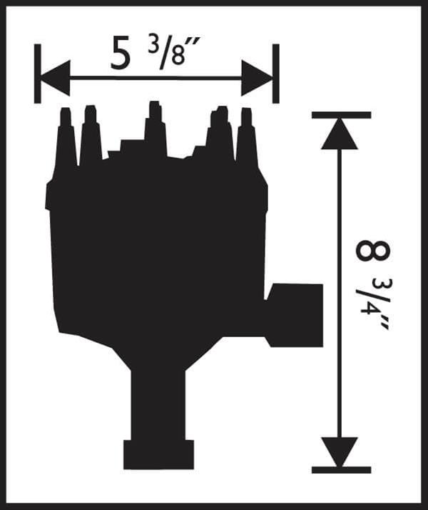 MSD Pro-Billet Ready-to-Run EFI Distributors 8451 Distributor, Ready-to-Run, TFI, Magnetic Trigger, Electronic Advance, Ford, 351W, Each thumbnail 2
