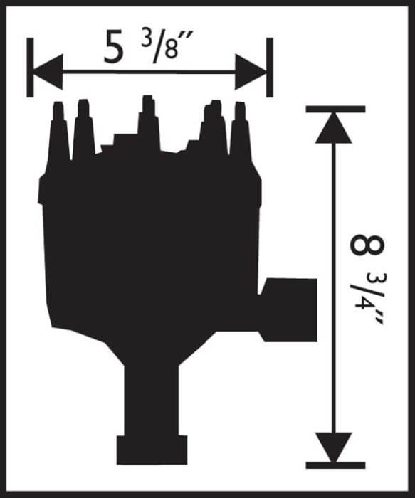 MSD Pro-Billet Ready-to-Run EFI Distributors 8452 Distributor, Ready-to-Run, TFI, Magnetic Trigger, Electronic Advance, Ford, 351W, Each thumbnail 2