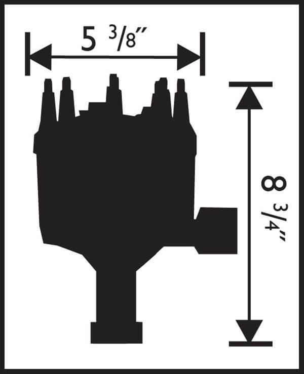 MSD Pro-Billet Ready-to-Run EFI Distributors 8453 Distributor, Ready-to-Run, TFI, Magnetic Trigger, Electronic Advance, Ford, 351W, Each thumbnail 2