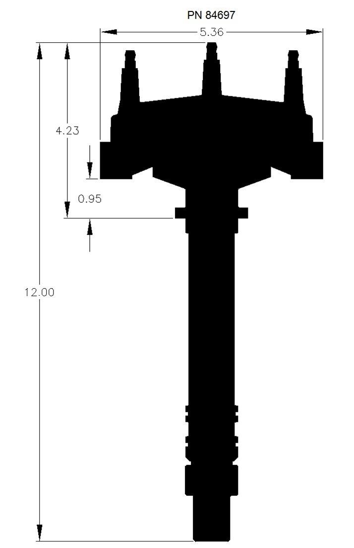 MSD Ignition 84697 MSD ProBillet Crank Trigger Distributors Summit