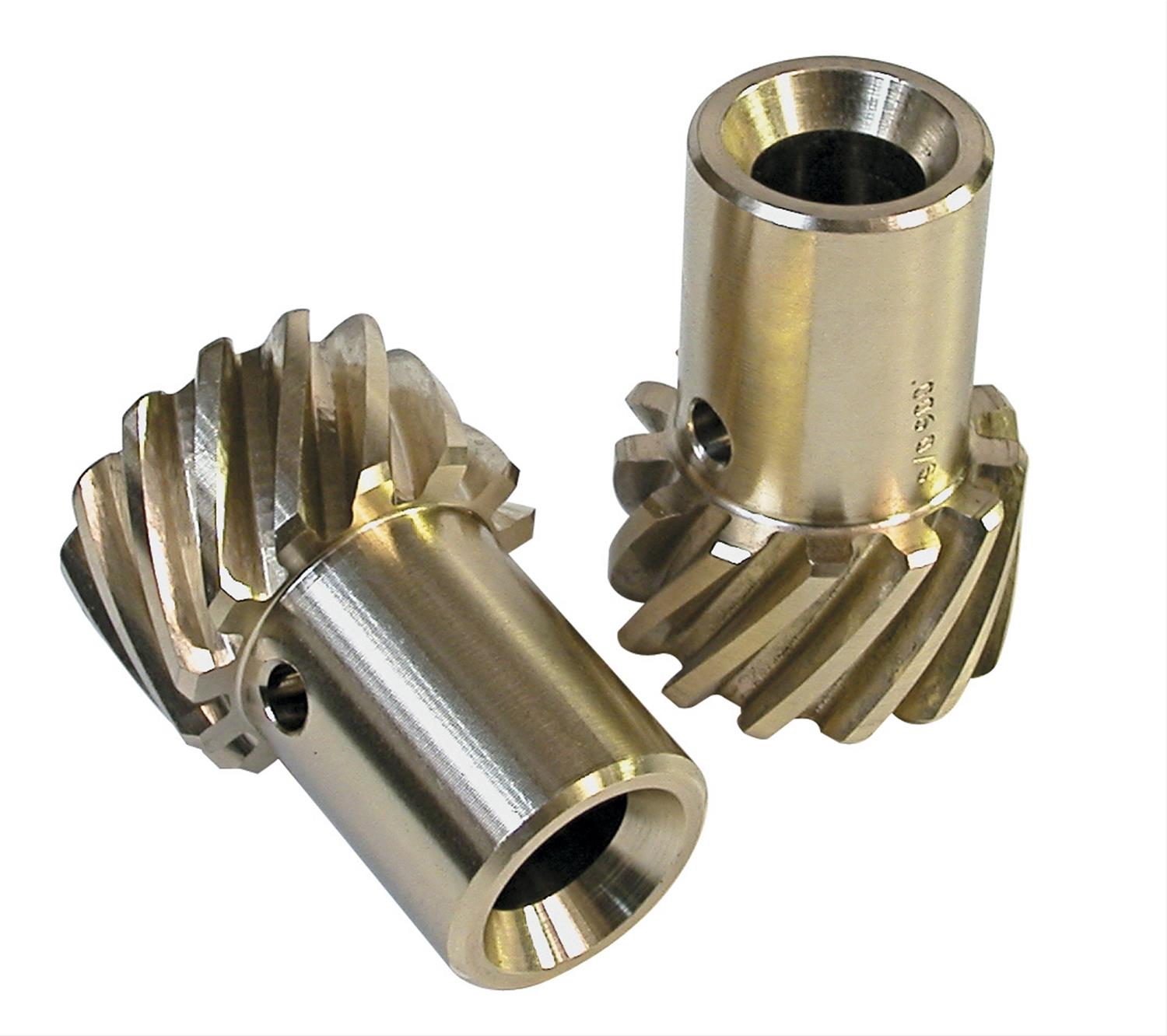 MSD Bronze Distributor Gears 8472 Gear, Aluminum, Bronze, Race, .006 in. Oversize,.500 in. Dia. Shaft, Chevy, Small, Big Block, V6