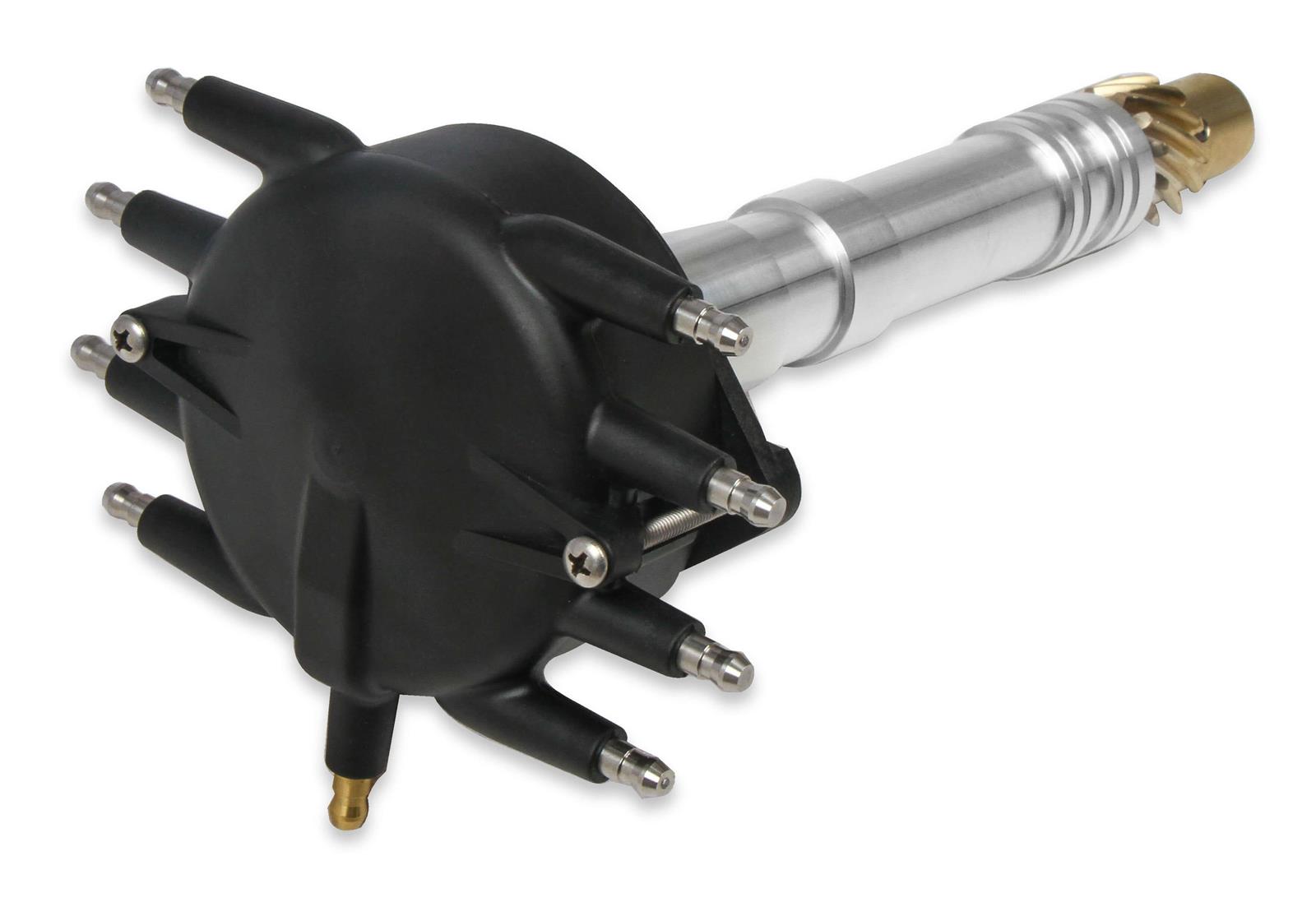 MSD Pro-Billet Crank Trigger Distributors 84893 Distributor, Billet Housing, Bronze Gear, Chevy, Requires and Ignition box, Each thumbnail 2