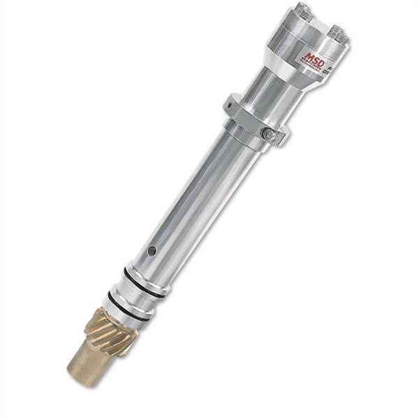 MSD Pro-Billet Oil Plugs 8513 Distributor, Hole Plug, Aluminum/Bronze Drive Gear, Slip Collar, Wet Sump, Chevy, Each