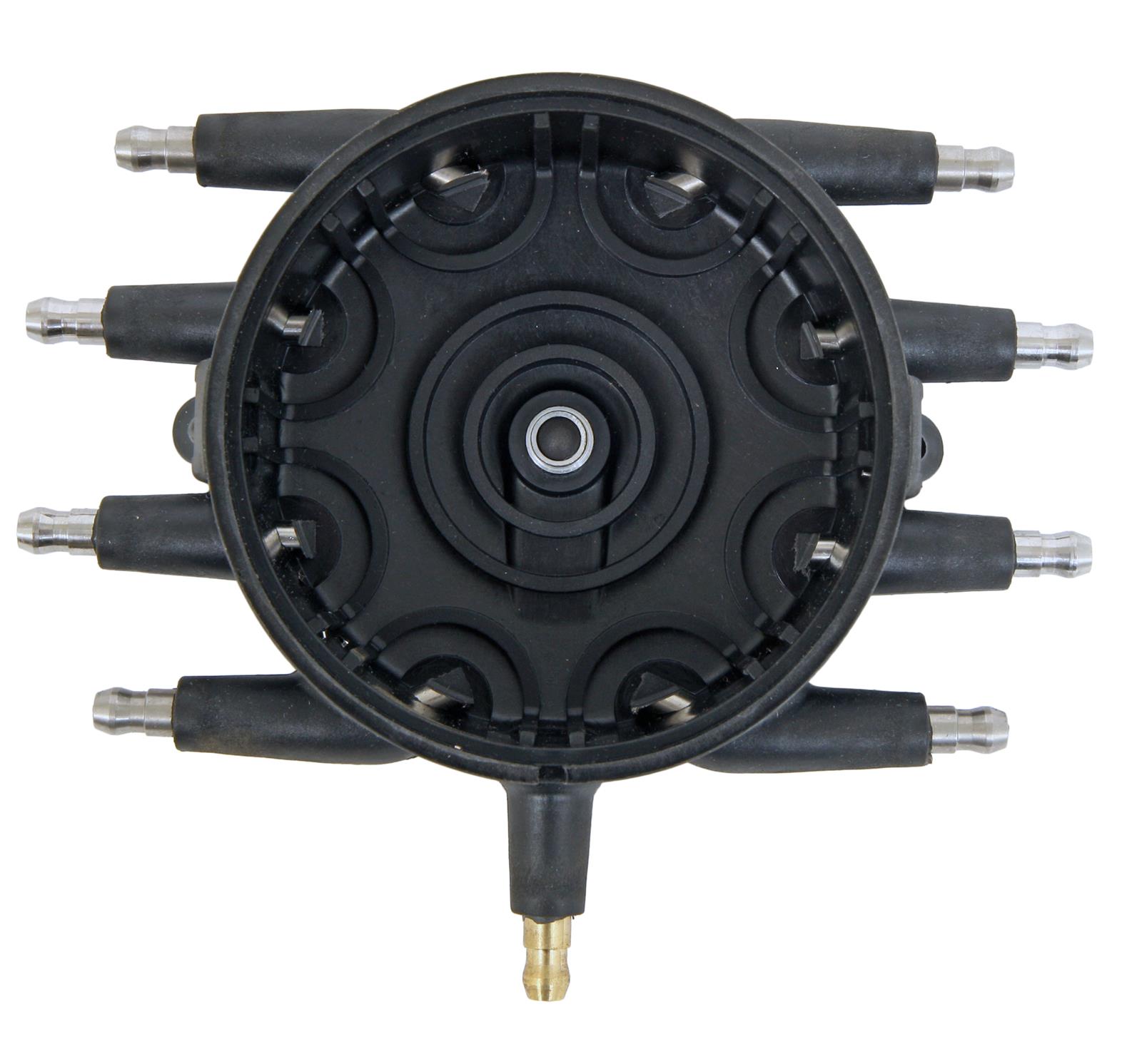 MSD Replacement Distributor Caps 85413 Caps, Replacement, Male/HEI, Bolt-on, Rynite, Black, Chevrolet, 5.0L, 5.7L, Each thumbnail 2