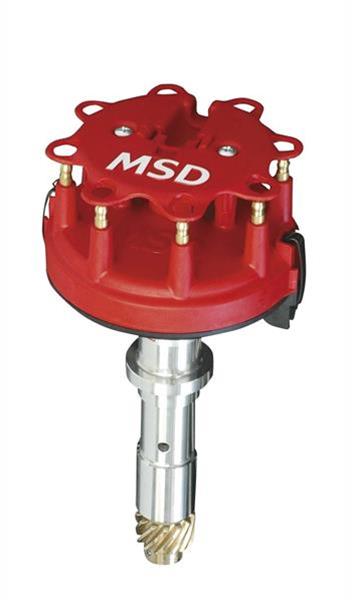 MSD Pro-Billet Crank Trigger Distributors 8558 Distributor, Pro-Billet, Trigger, Chevy, Tall Deck, Big Block, Each thumbnail 2