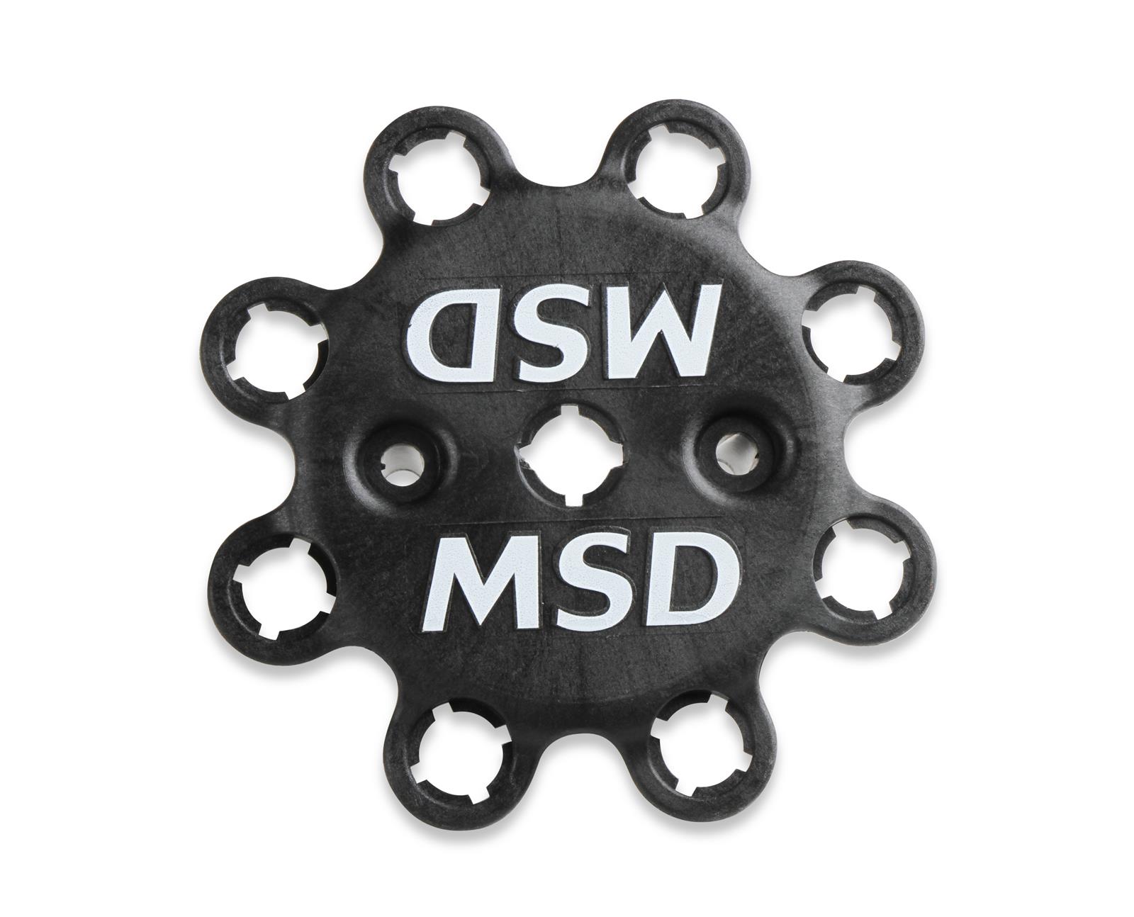 MSD Pro-Billet Distributors 857731 Distributor, Pro-Billet, Magnetic Pickup, Mechanical Advance, Male HEI Small Cap, Billet Aluminum, Black Anodized Body, Black Cap, Ford, V8, Each thumbnail 3